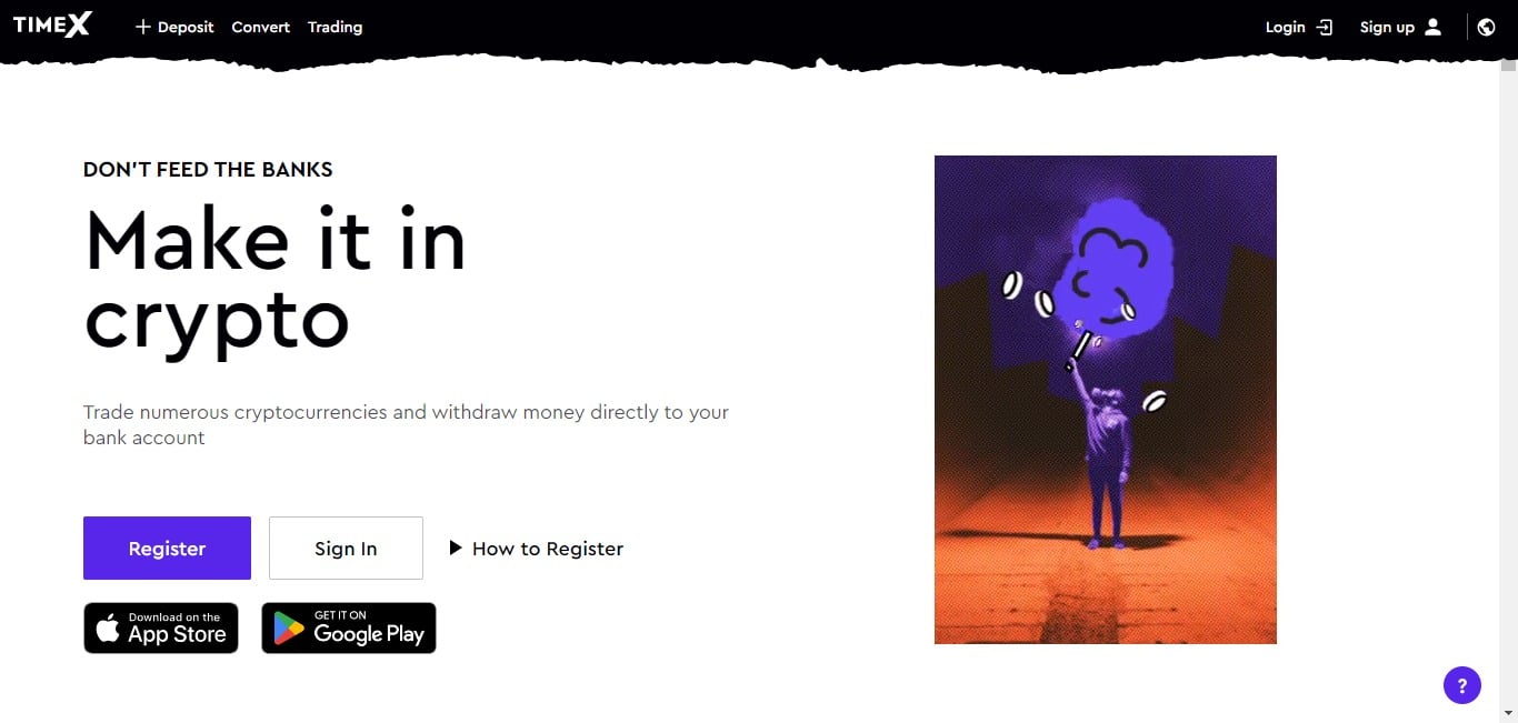 TimeX Crypto Exchange Review 2023 : Pros & Cons