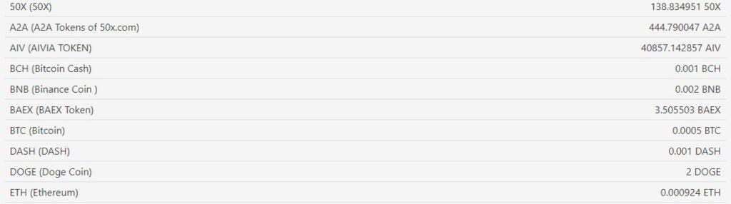 How To Withdraw Crypto Asset From 50x Exchange ? 