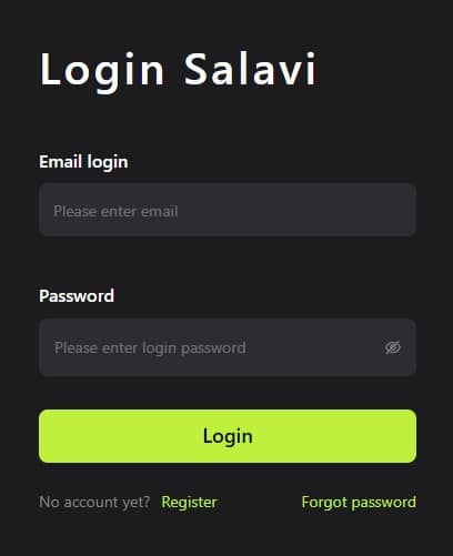 How To Register At Salavi Exchange?