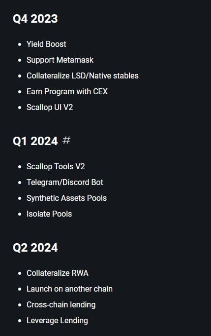 Scallop Airdrop RoadMap