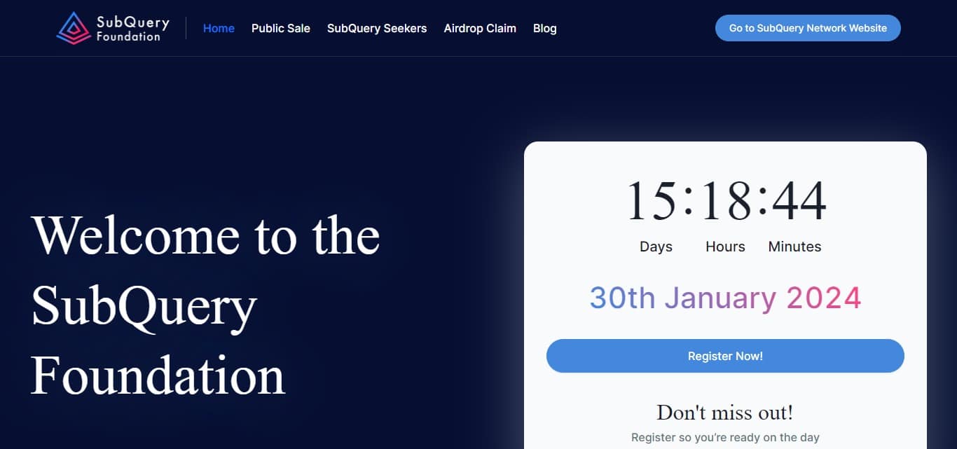 SubQuery Airdrop Review 2023: Good Or Bad Airdrop Read Our Review