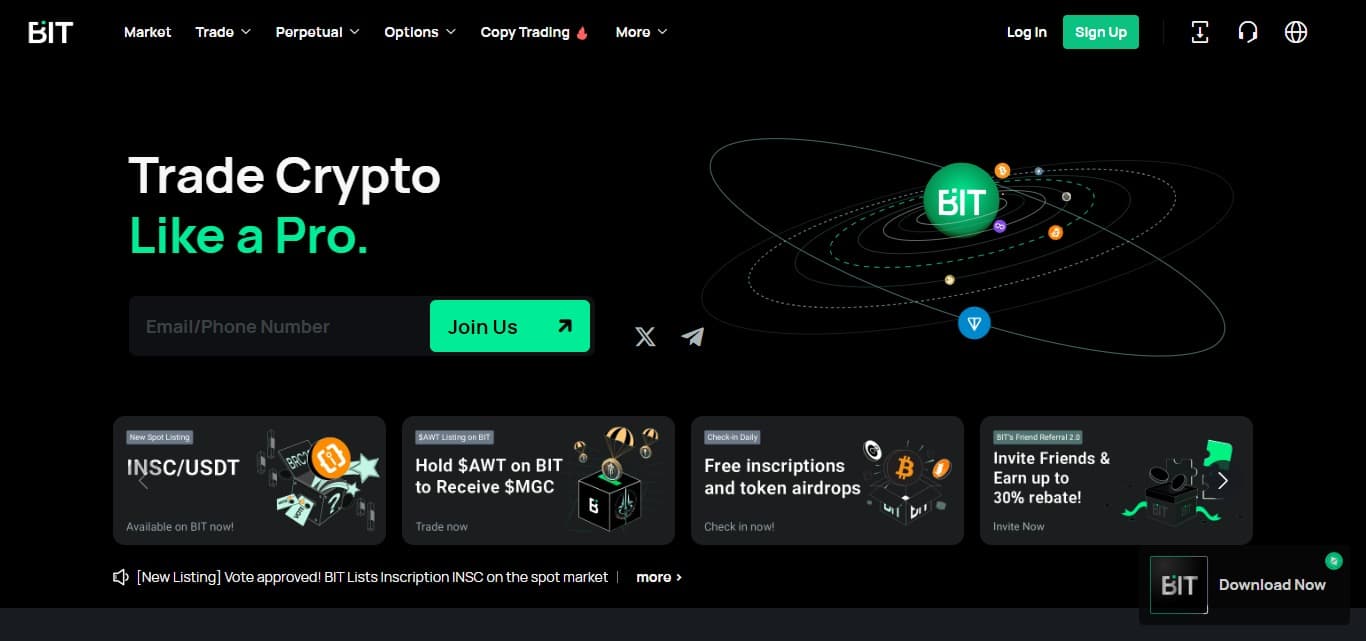 BIT Crypto Exchange Review 2023 : Pros & Cons