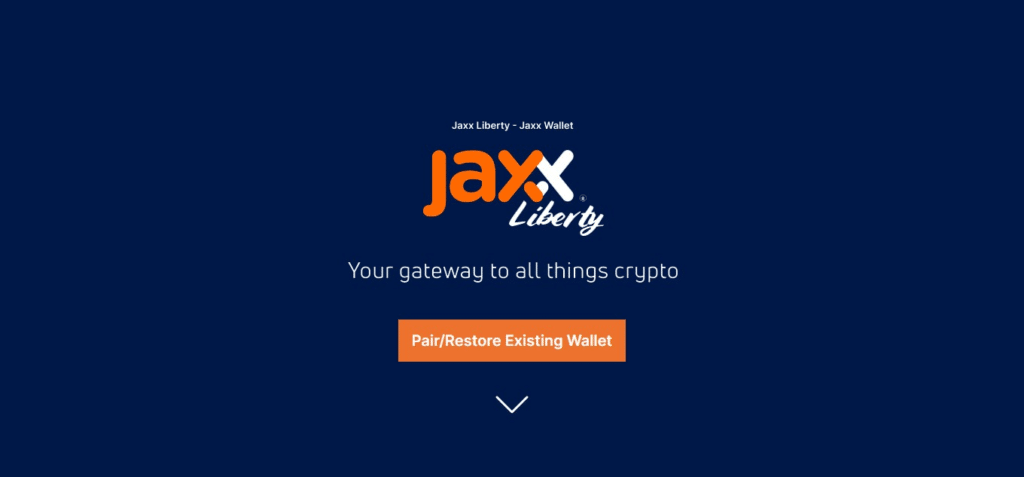 Jaxx Liberty Wallet