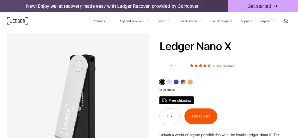 Ledger Nano X Wallet