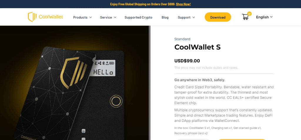 CoolWallet S