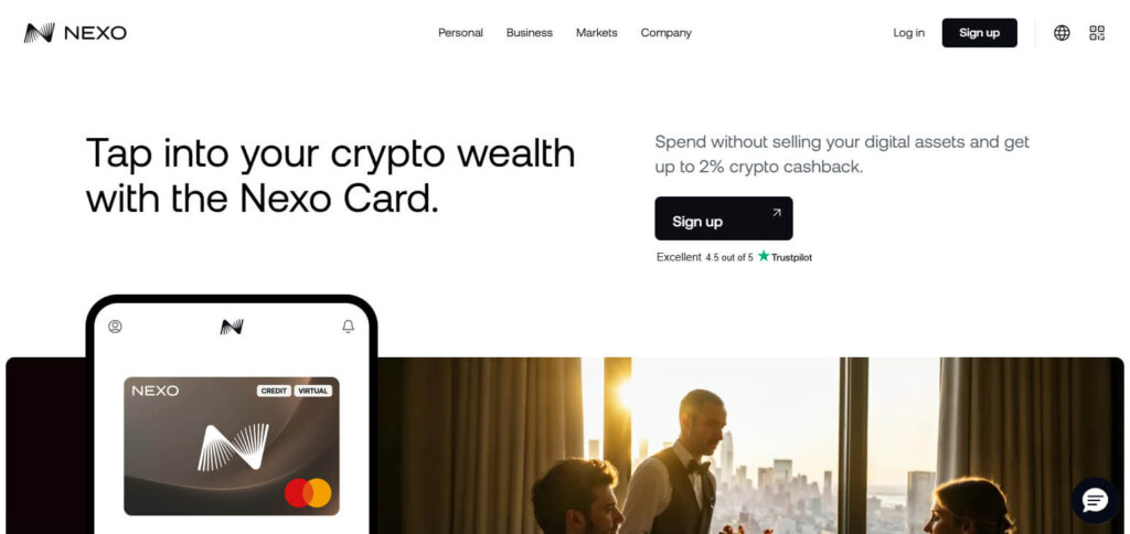 Nexo Card Crypto Debit Cards For Global Use