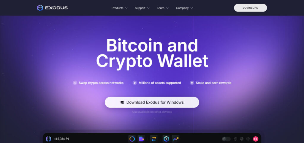 Exodus Wallet Crypto Wallets With Staking Support