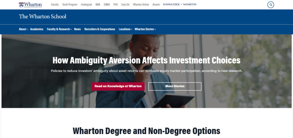 University of Pennsylvania (Wharton)