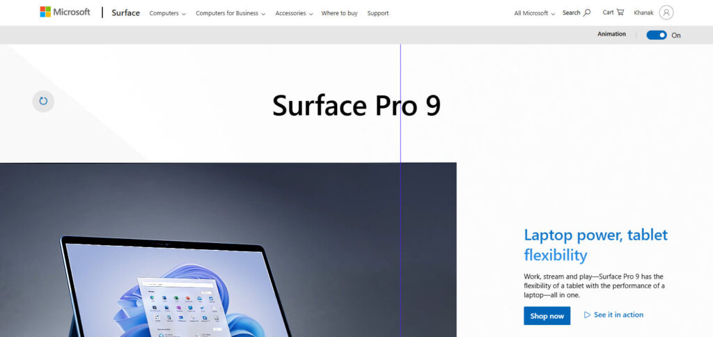 Microsoft Surface Pro 9 13" Touch Tablet Tablets For Creatives