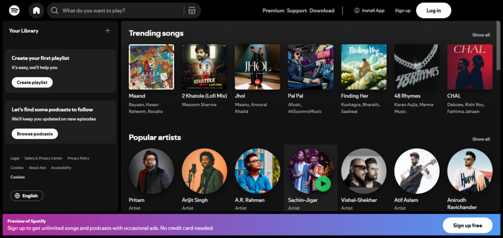 Spotify Music Apps For Global Hits