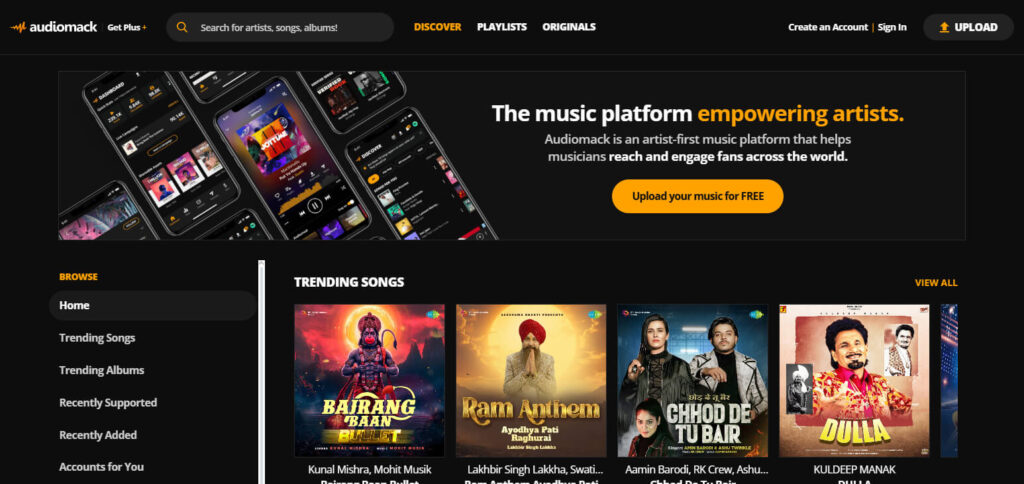 Audiomack Music Apps For Global Hits