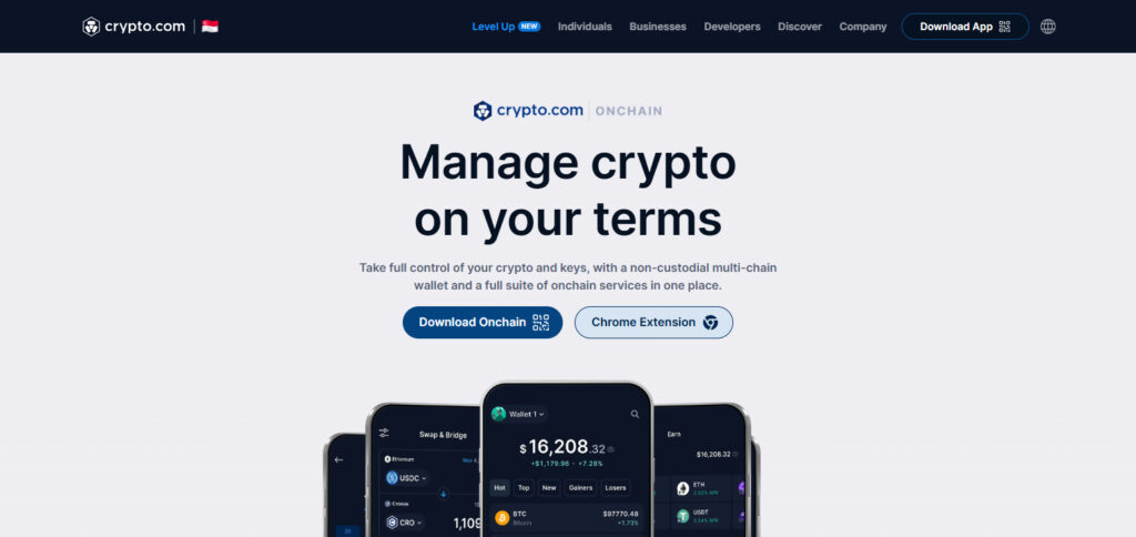 Crypto.com DeFi Wallet Blockchain wallet