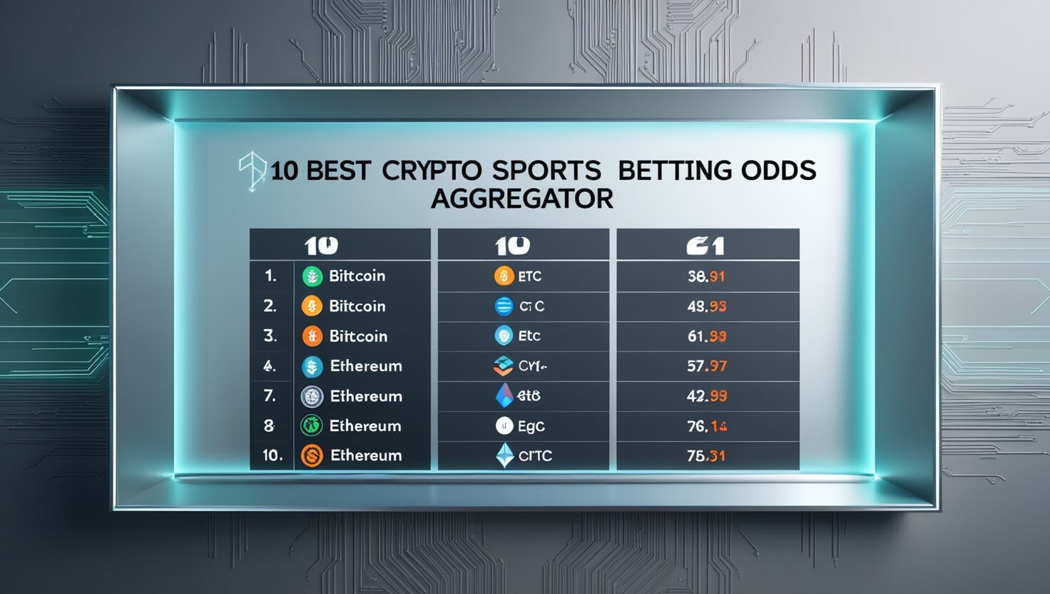10 Best Crypto Sports Betting Odds Aggregator