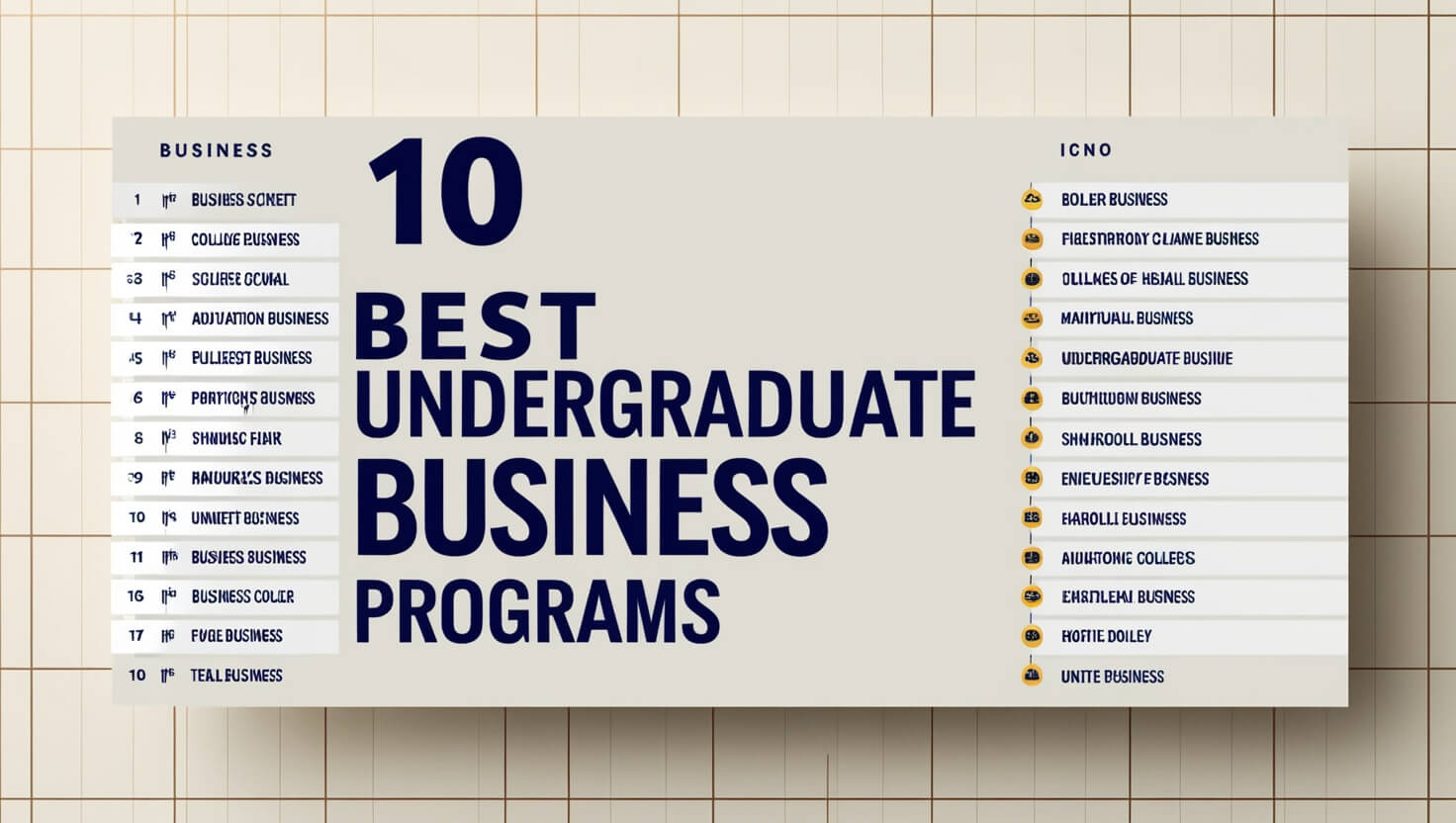 10 Best Undergraduate Business Programs