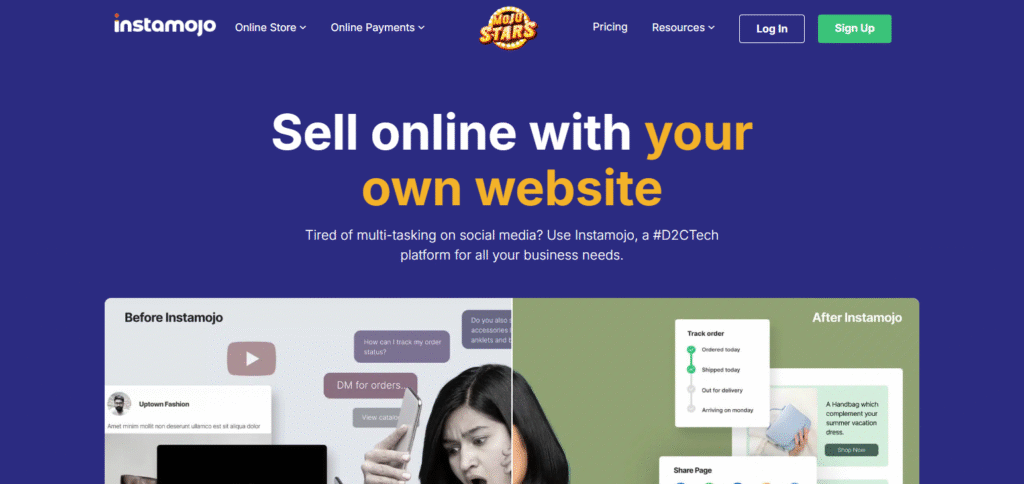 Instamojo Payment aggregator