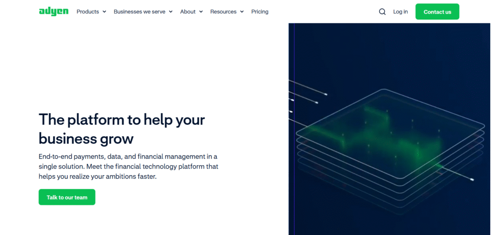 Adyen Payment aggregator
