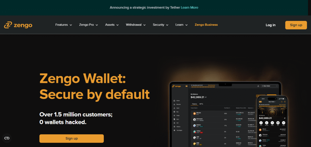 ZenGo Wallet Crypto Wallet for Android & iOS with Extra Security