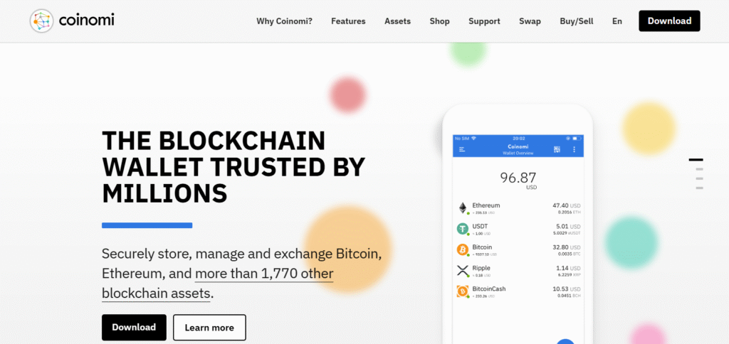 Coinomi Wallet Crypto Wallet for Android & iOS with Extra Security