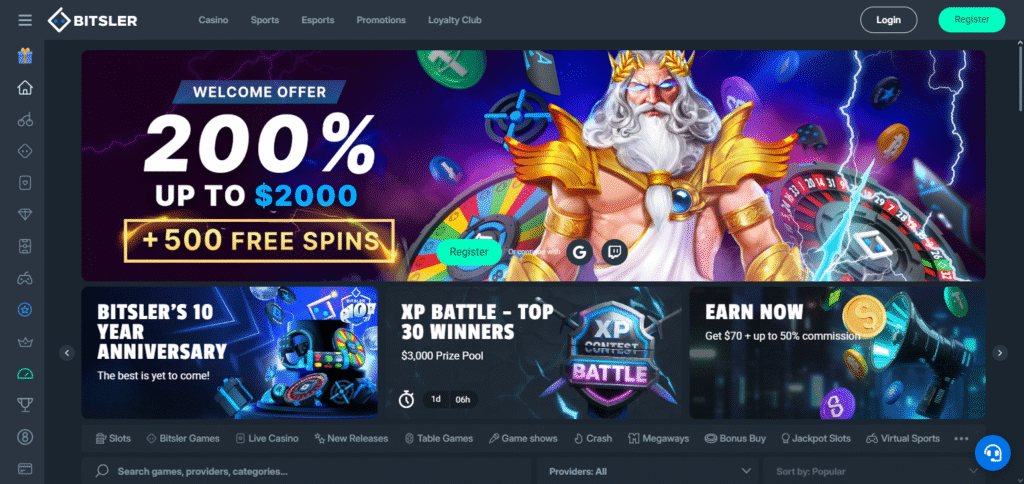 Bitsler Crypto Sports Betting Odds Aggregator