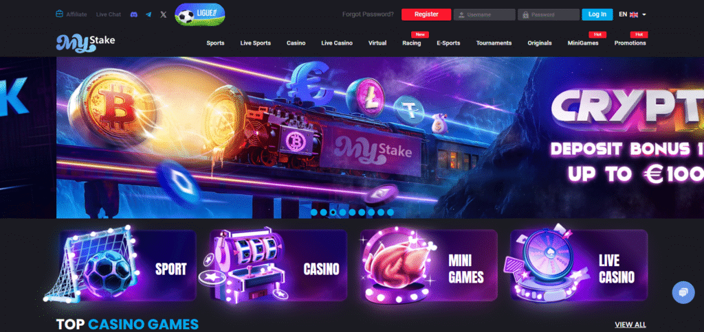 MyStake Crypto Sports Betting Odds Aggregator