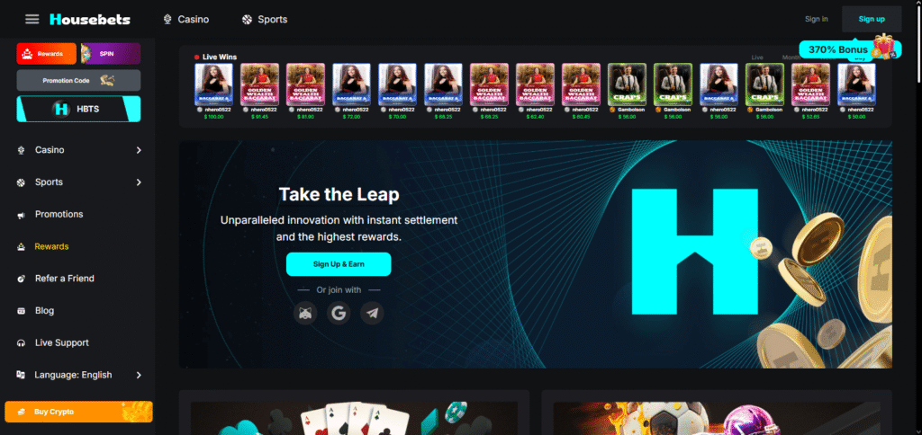 Housebets Defi Sports Betting Platforms