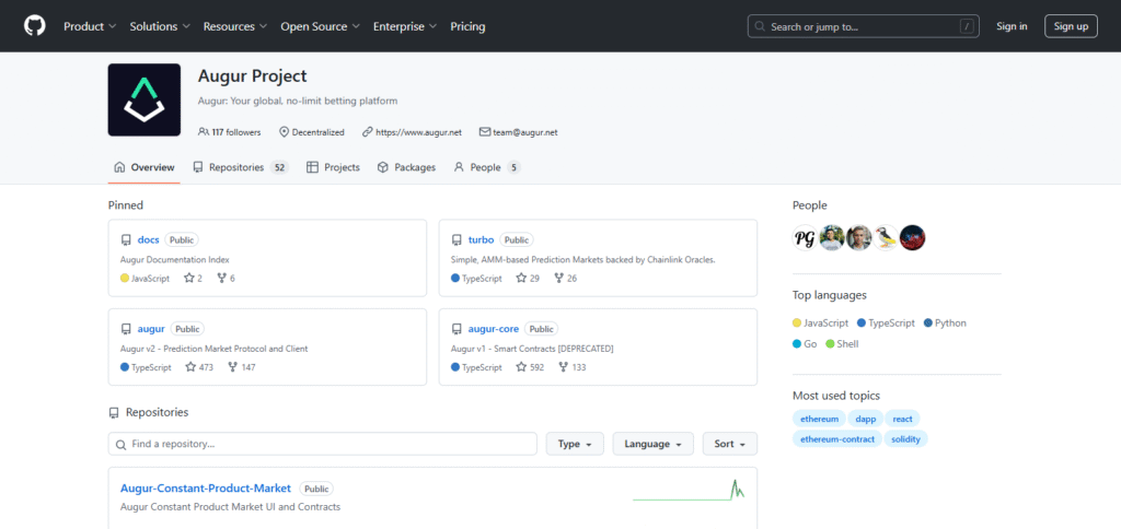 Augur Defi Sports Betting Platforms