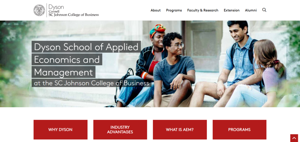 Cornell University (Dyson) (tie)