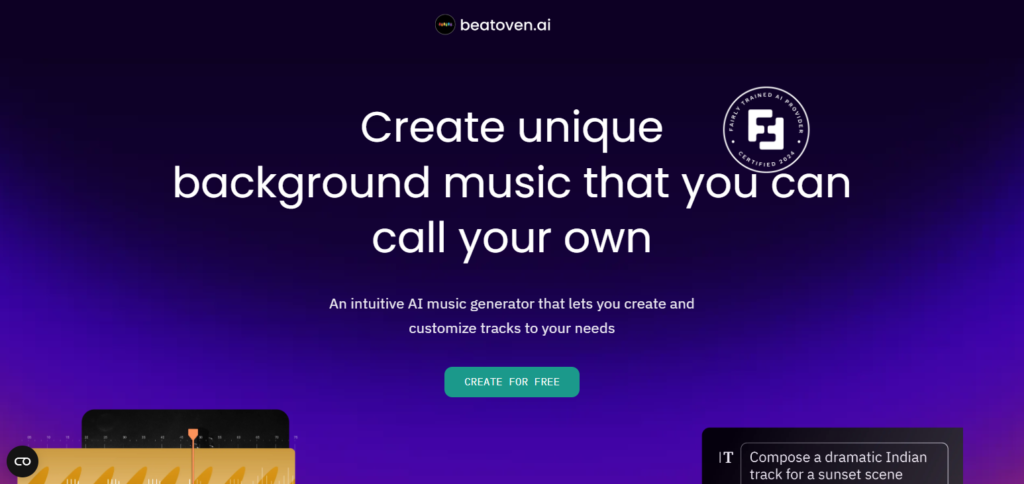 Beatoven Ai-generated Music Tools