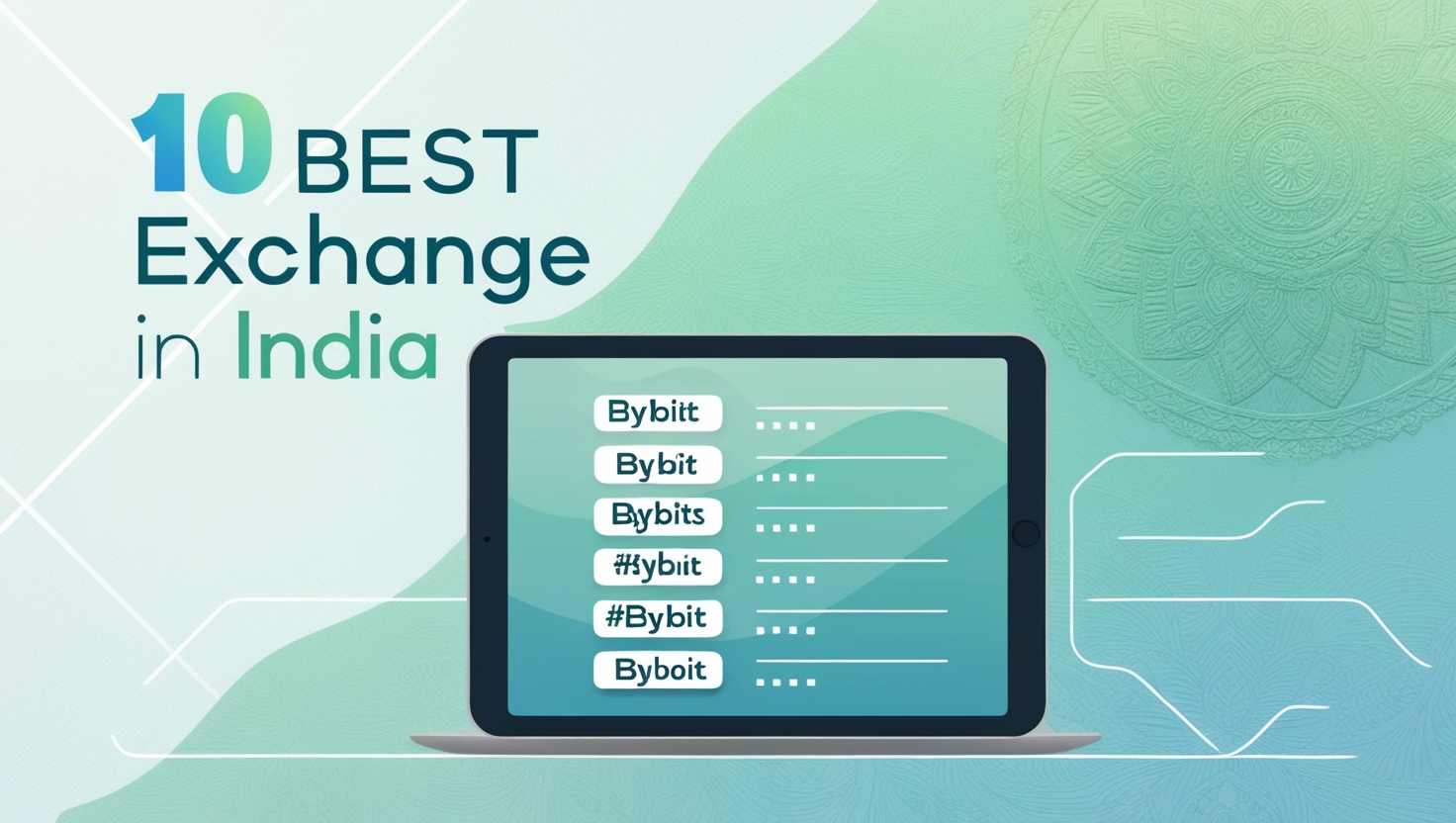 10 Best Bybit Exchanges in India | Top Crypto Trading Platforms 2025