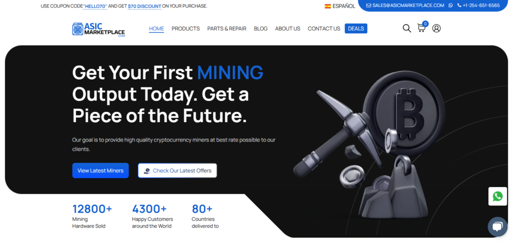 ASIC Marketplace Network