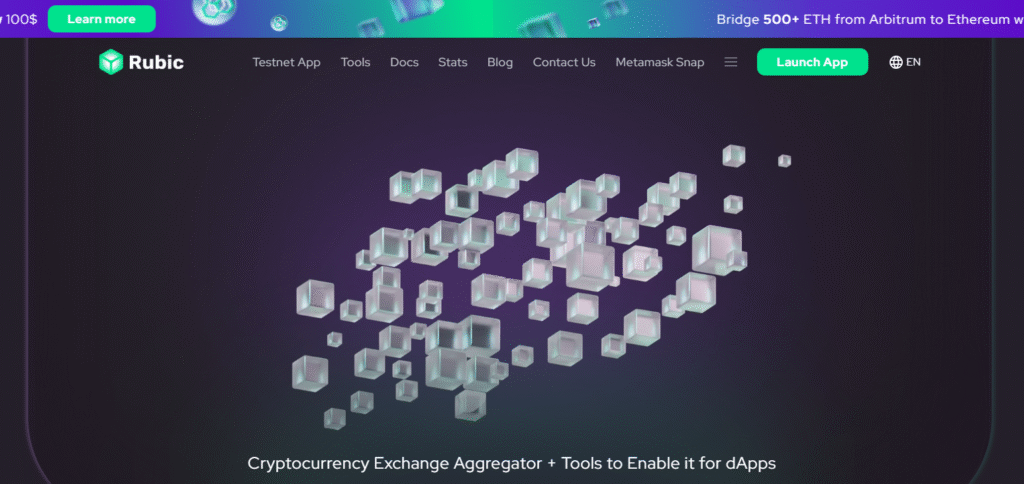 Rubic Cross-chain NFT Aggregator Apps