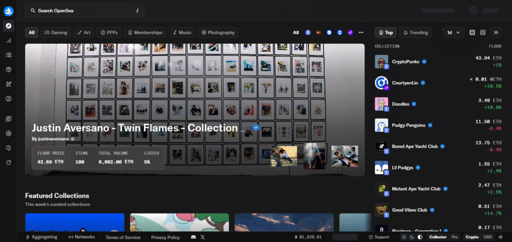 OpenSea Pro NFT Aggregator For BSC And Ethereum