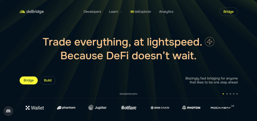 deBridge Bridging Aggregator For Cosmos Tokens 