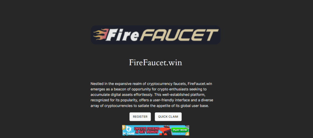 Fire Faucet