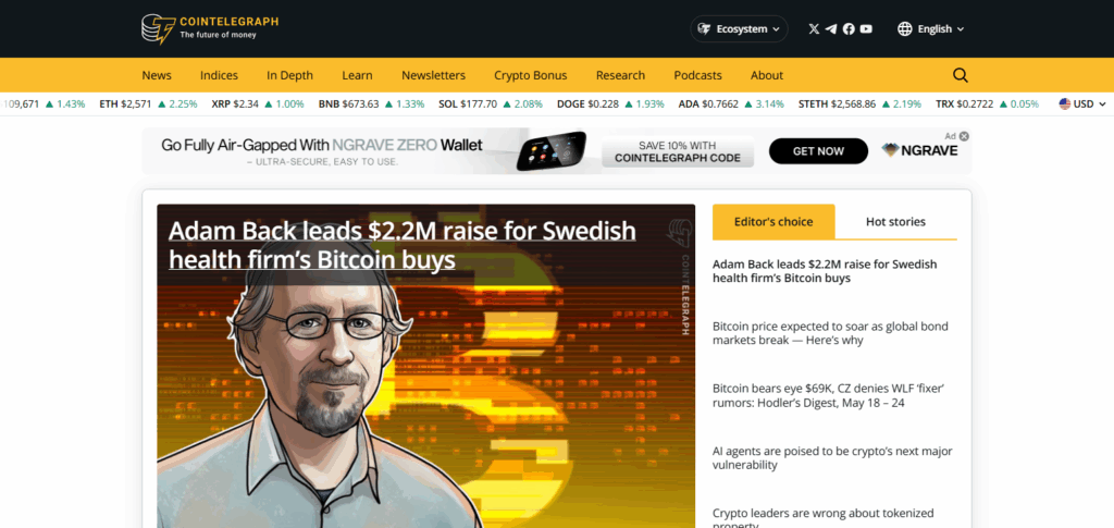 CoinTelegraph