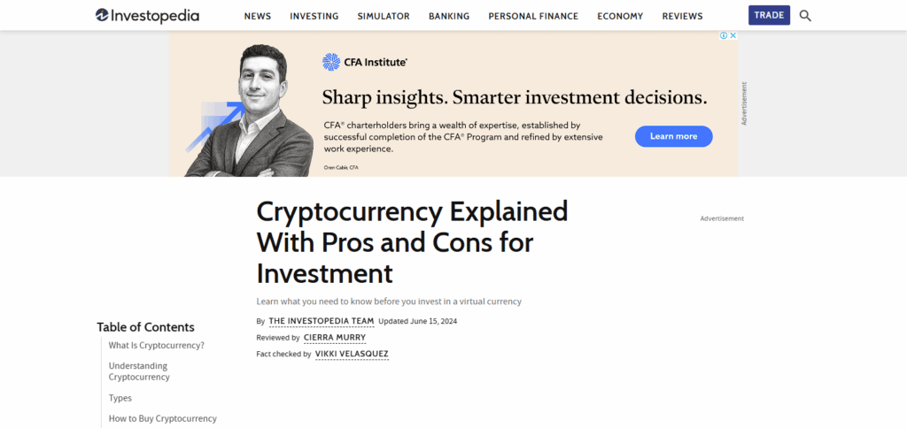 Investopedia Crypto