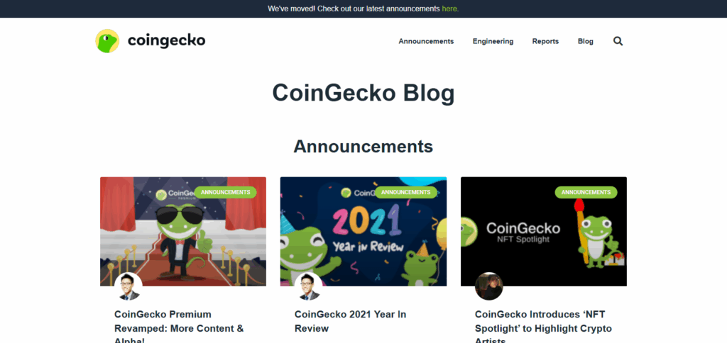 CoinGecko Blog