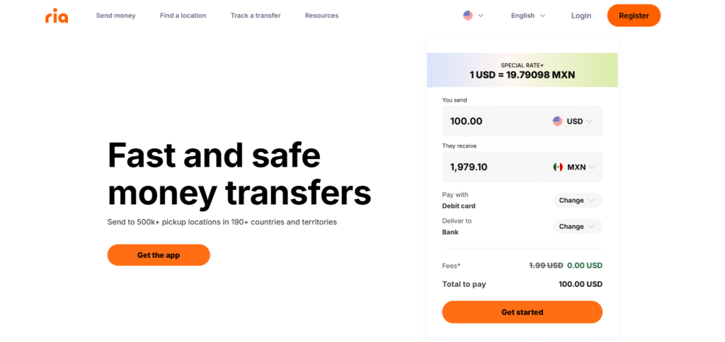 Ria Money Transfer Money Exchange For International Travel  