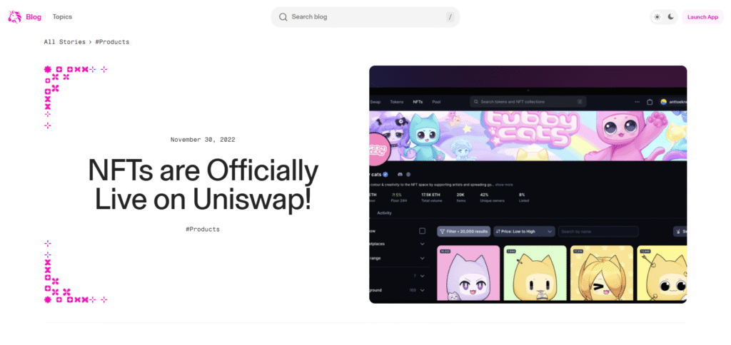 Uniswap NFT Aggregator NFT Aggregator On Ethereum