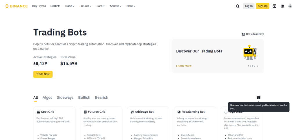 Binance Trading Bots