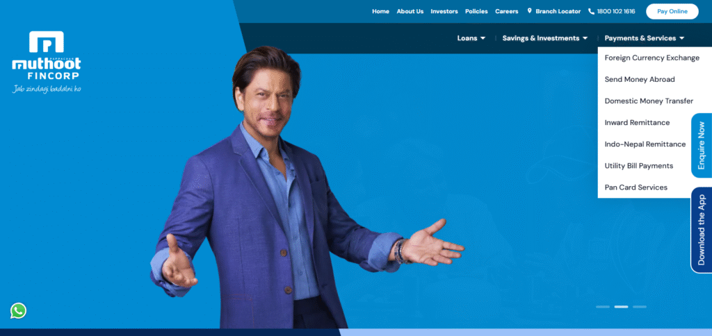 Muthoot FinCorp Gold Loan Money Exchange Near Me