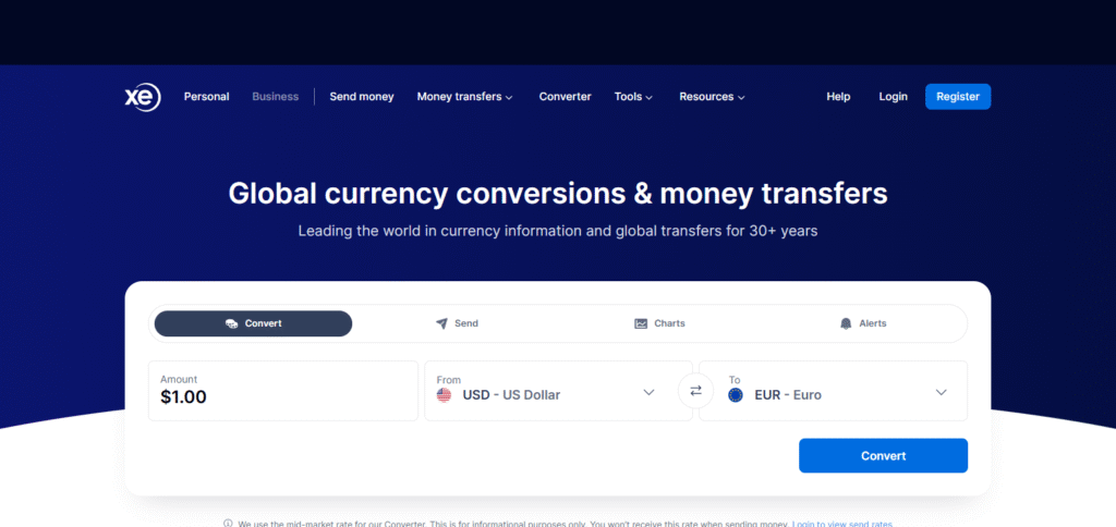 Xe Money Exchange Companies