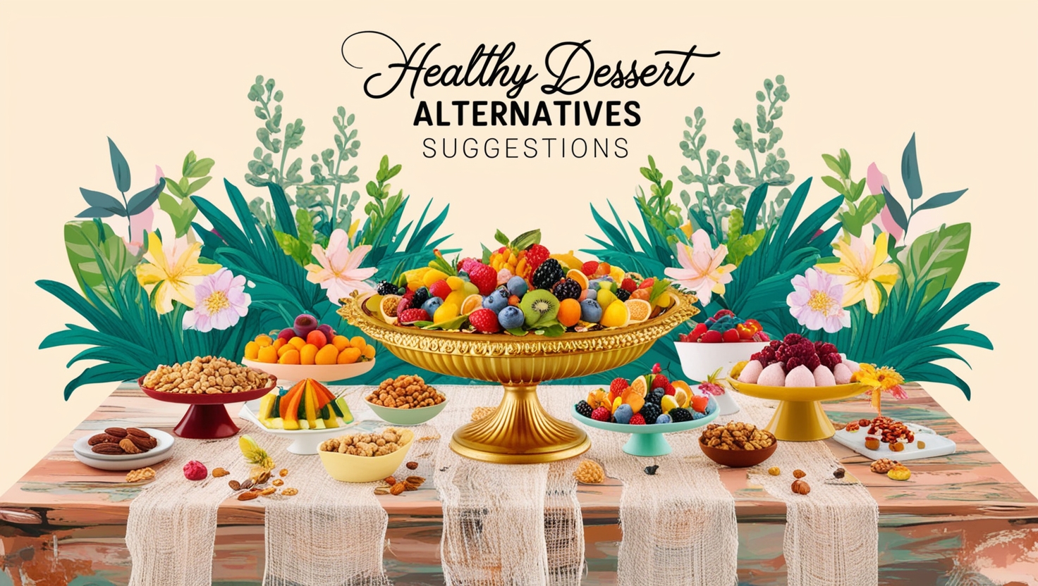 10 Healthy Dessert Alternatives Suggestions for Guilt-Free Treats