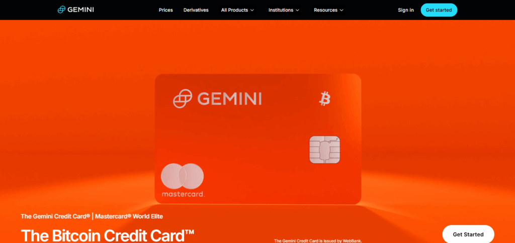 Gemini Credit Card