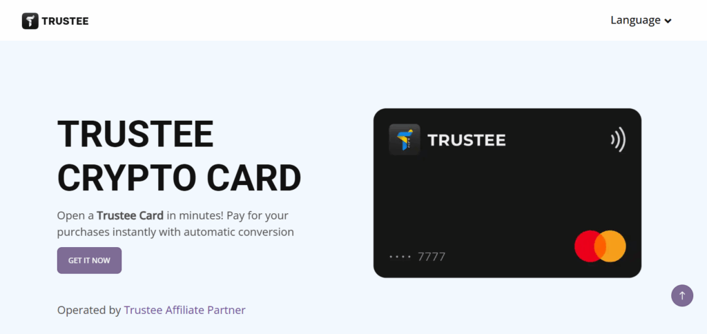 Trustee Card