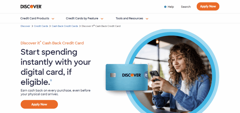 Discover it® Cash Back