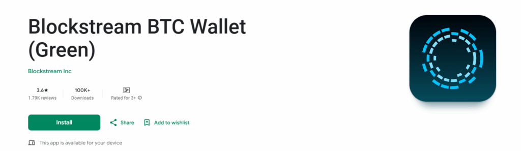 Green Wallet (GreenAddress)