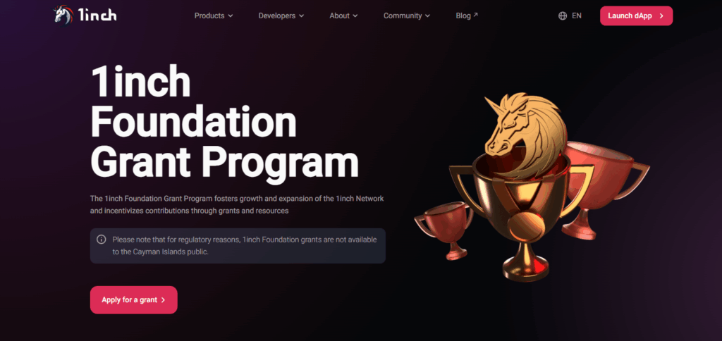 1inch Charity Integration