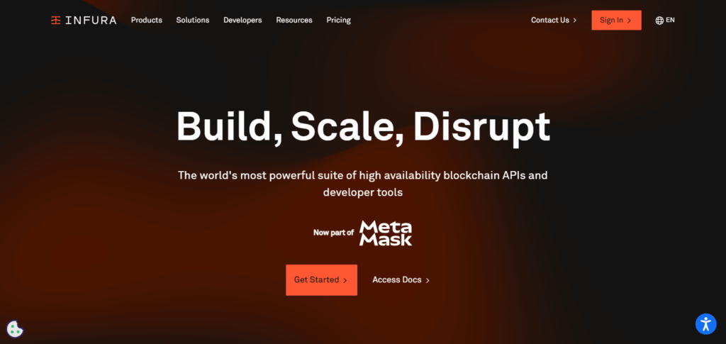 Create an Infura Account