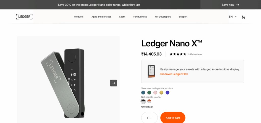 Buy a hardware wallet